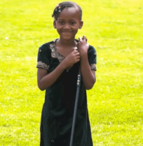 One Hole Course, little girl